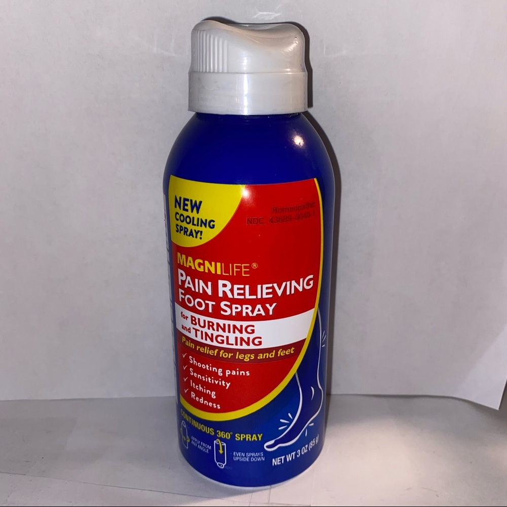 MagniLife Pain Relieving Foot Spray for Burining/Tingling 3 oz